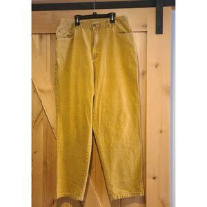 Vintage Bugle Boy Special Issue Industrial Men Size 36L Tan Tapered Jeans